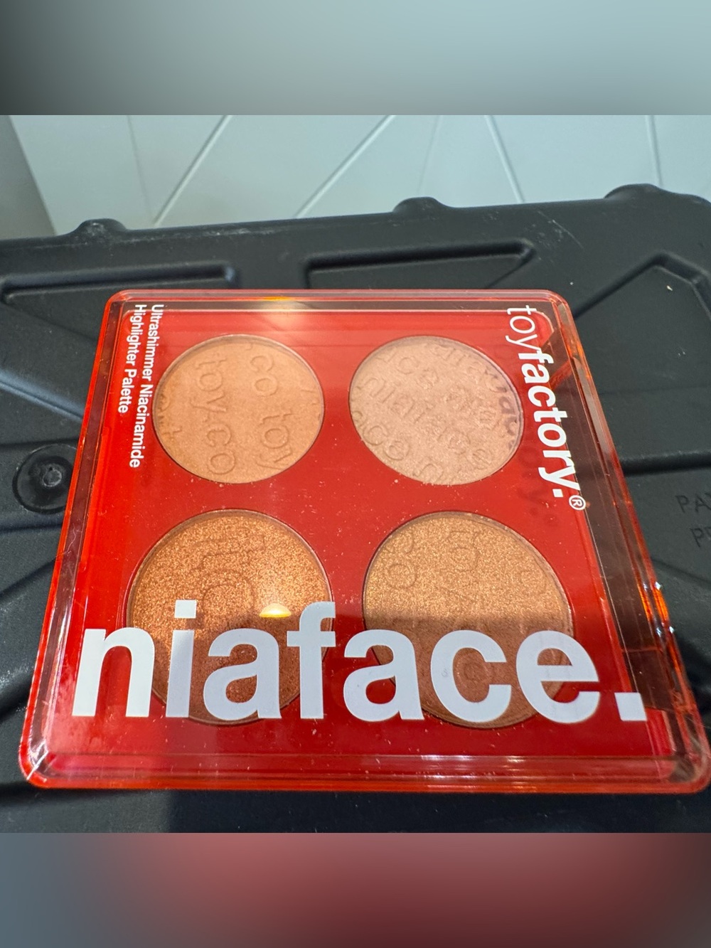 Toyfactory Niaface Ultrashimmer Niacinamide Highlighter Palette 4 Shades NEW